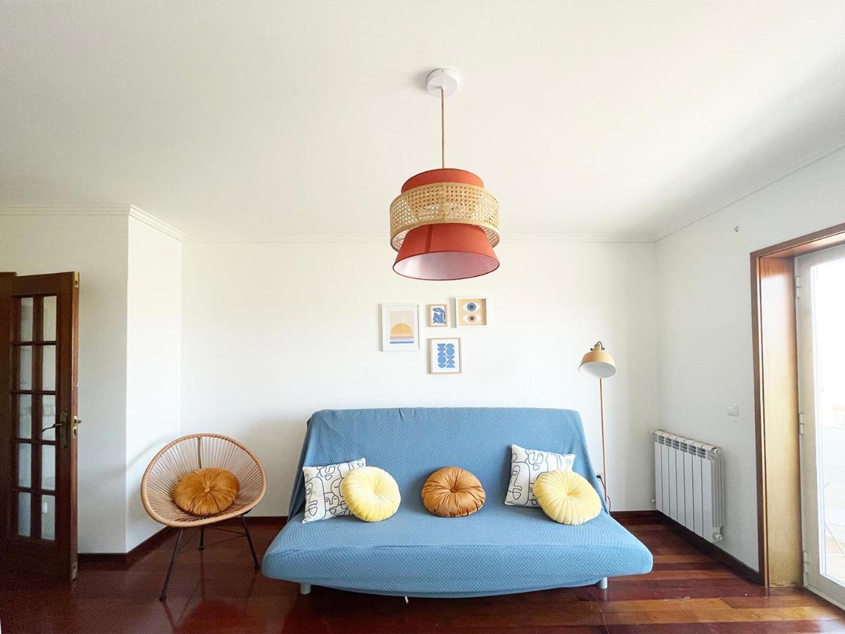 Yellow House Aveiro Smart Tv And Garage Buitenkant foto